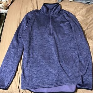Under Armour men’s size medium purple golf fleece quarter zip